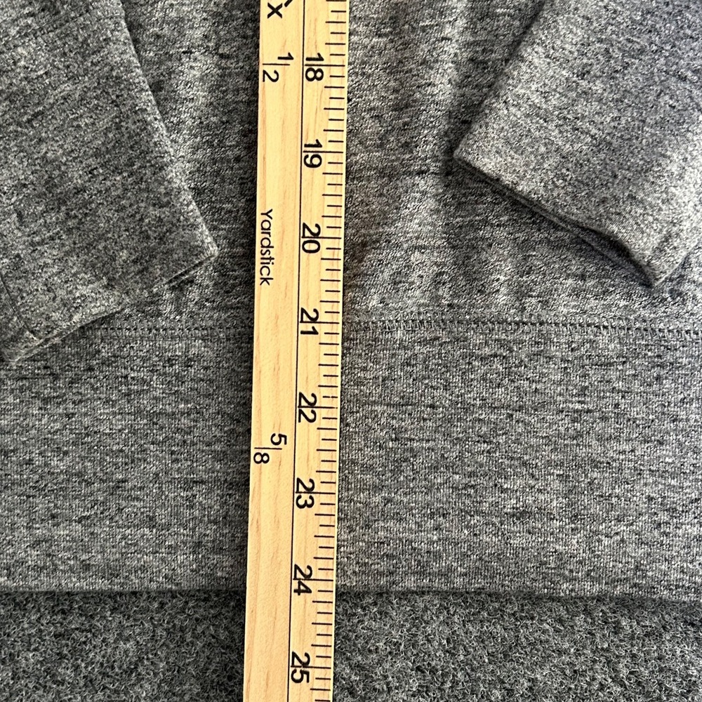 Nike Gray Long Sleeve Lightweight T-shirt Size Small Just Do It Logo (Unisex) - Picture 4 of 7